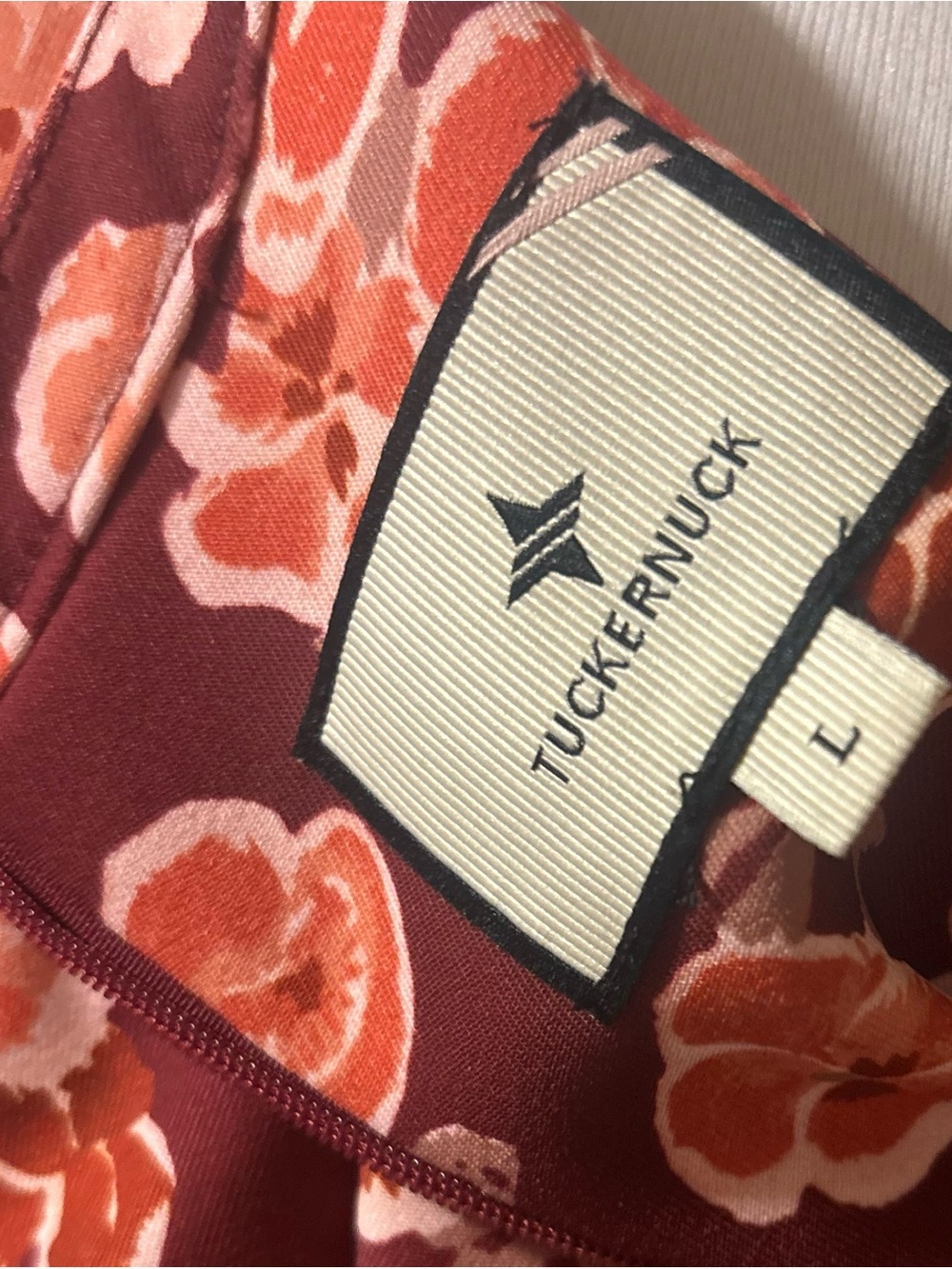 RARE~Tuckernuck Cosmos Feather Jamie Dress Size L ~ NWOT - Picture 7 of 8